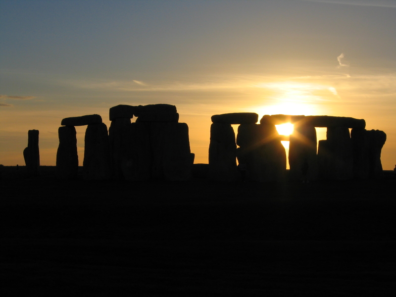 Stonehenge at Sunset