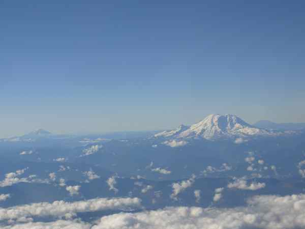 Four Cascade Volcanoes