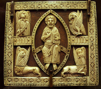 Ivory evangelarium cover