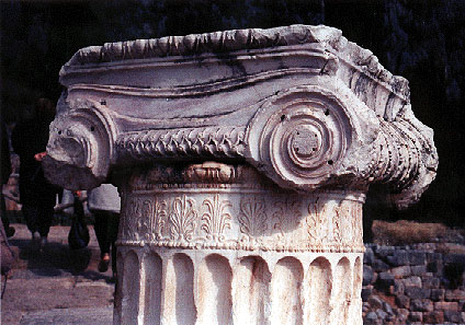 Ionic column head from Delphi